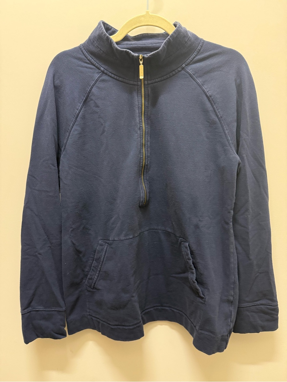 Lilly Pulitzer Skipper Popover Navy Large - Picture 2 of 6